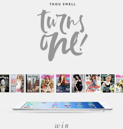 Thou Swell Turns One! iPad Mini & NextIssue Giveaway 17 Thou Swell Turns One! iPad Mini & NextIssue Giveaway 6