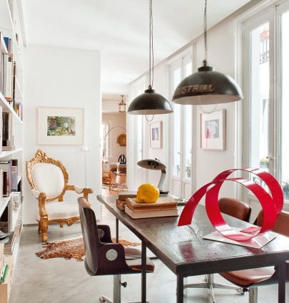 Nods to Classicism in Eclectic Spanish Home 2