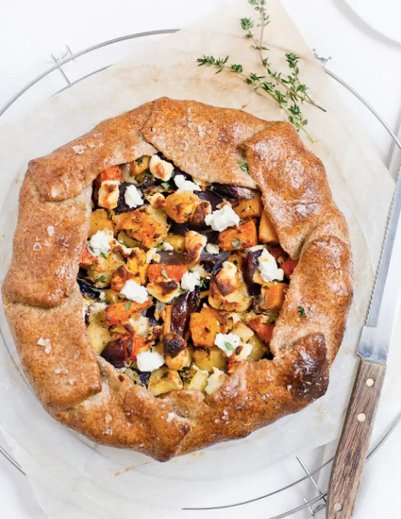 Savory Galette via Cook Your Dream | Thou Swell https://thouswell.com/