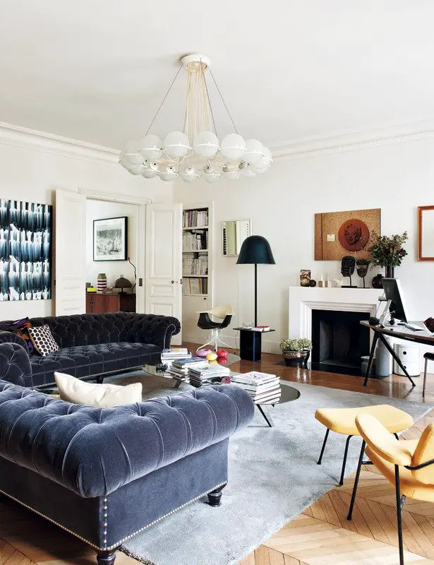 Sophisticated Paris apartment interior design, at home with Sandra Benhamou on Thou Swell #paris #parisapartment #apartmentdesign #interiordesign #hometour