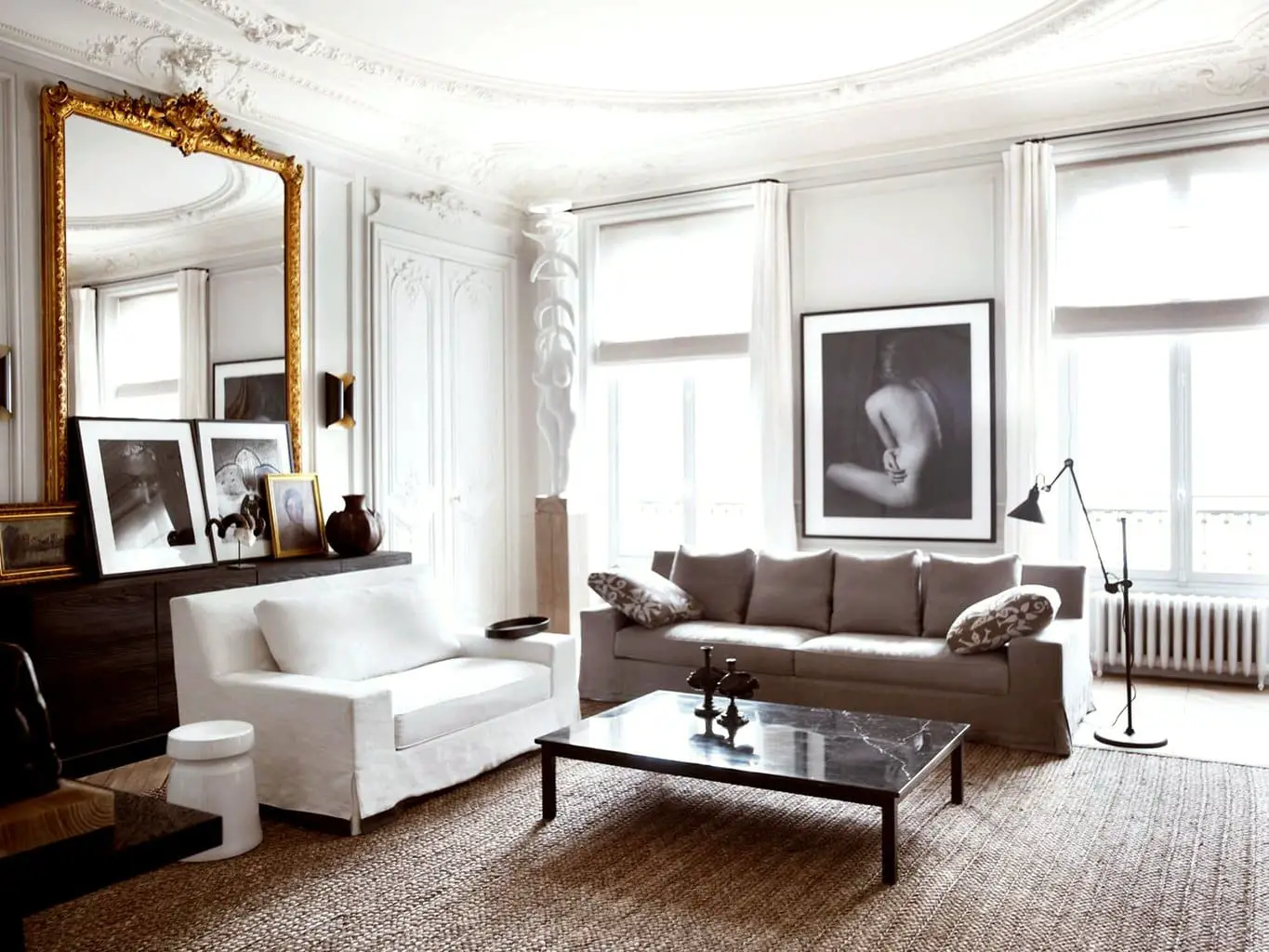 Cutting-Edge Classicism in Parisian Flat via Gilles & Boissier on Thou Swell | https://thouswell.com/cutting-edge-classicism-in-parisian-flat