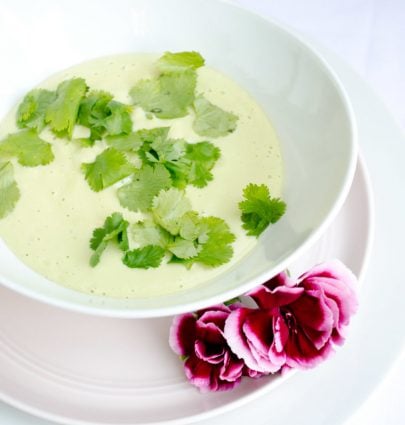 CHILLED AVOCADO & LIME SOUP RECIPE 4