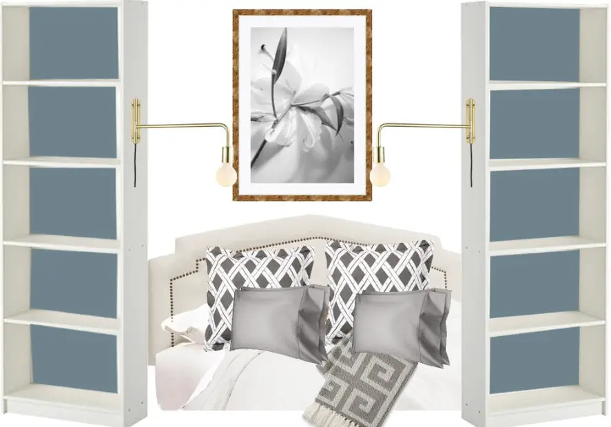 Bedroom before & after on @ThouSwellBlog