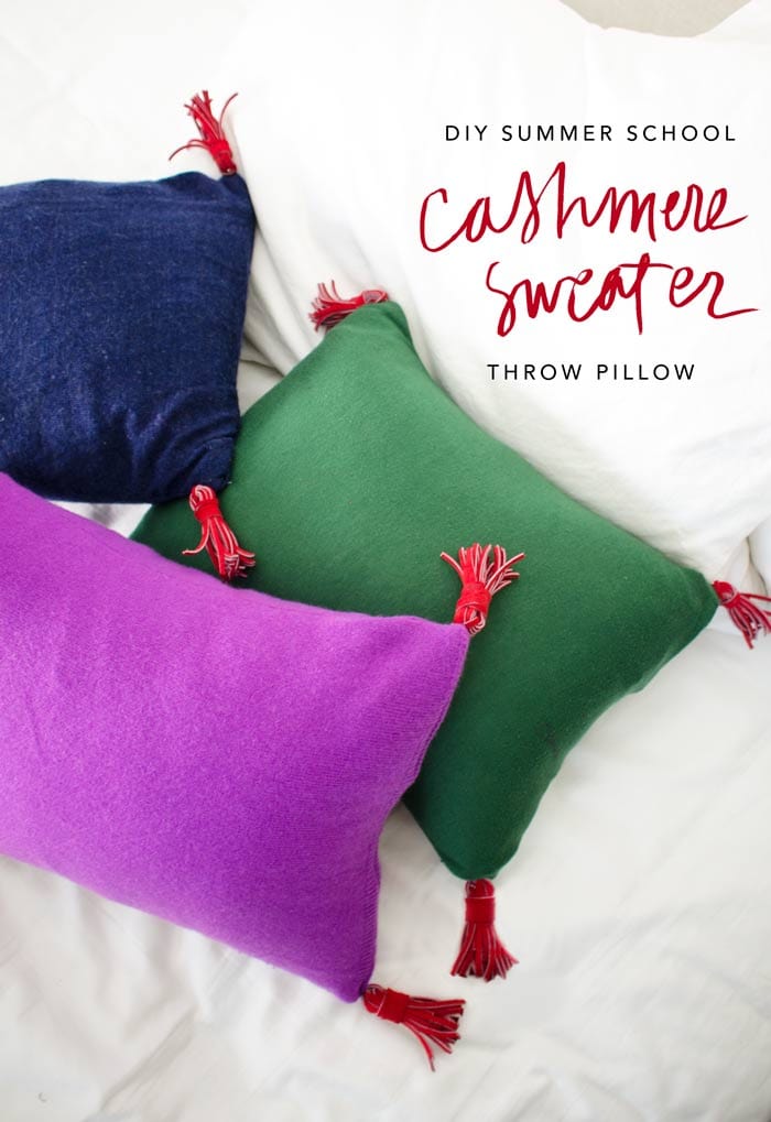 Cashmere pillows cheap and throws