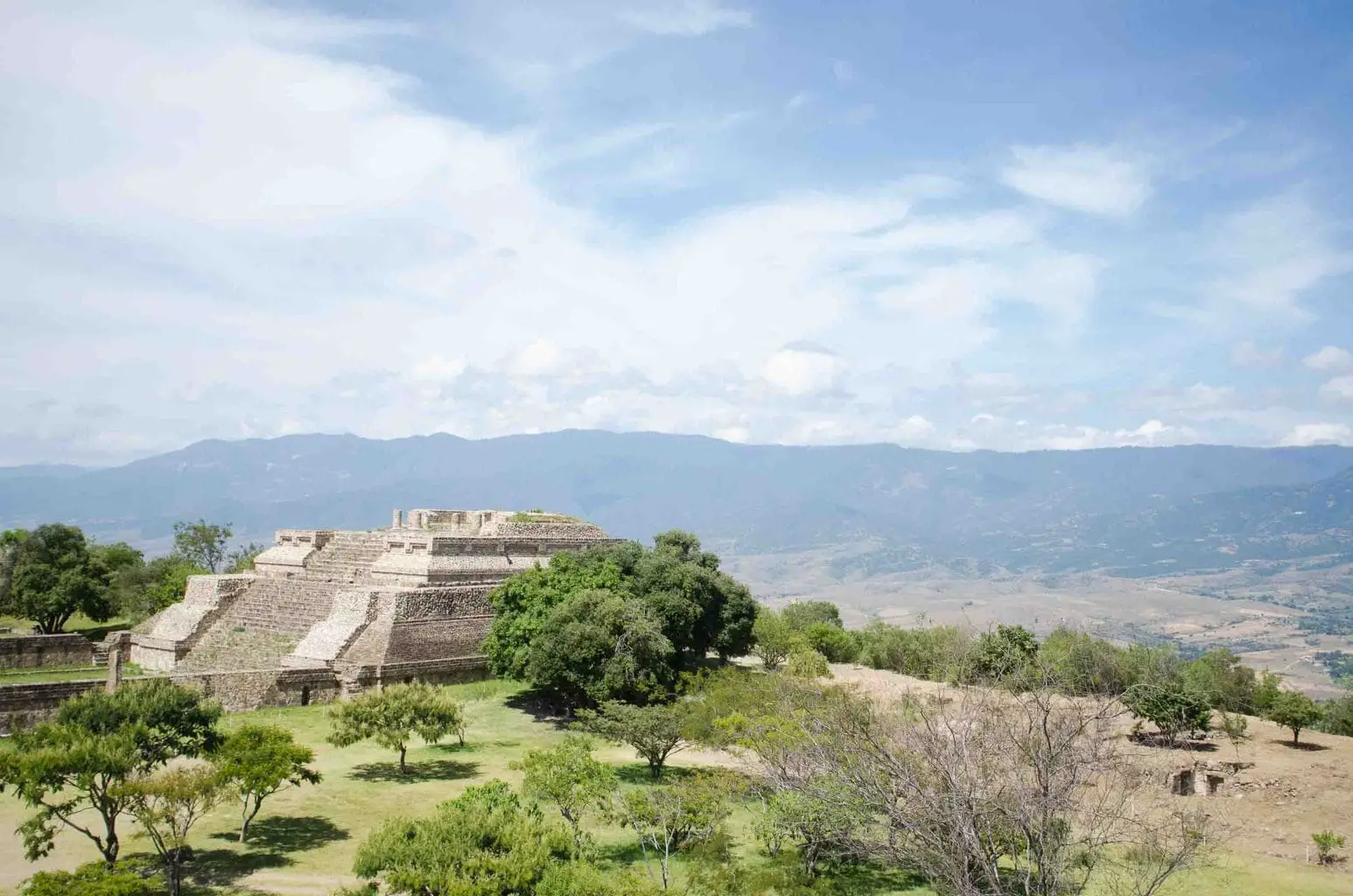Monté Alban in Oaxaca, Mexico