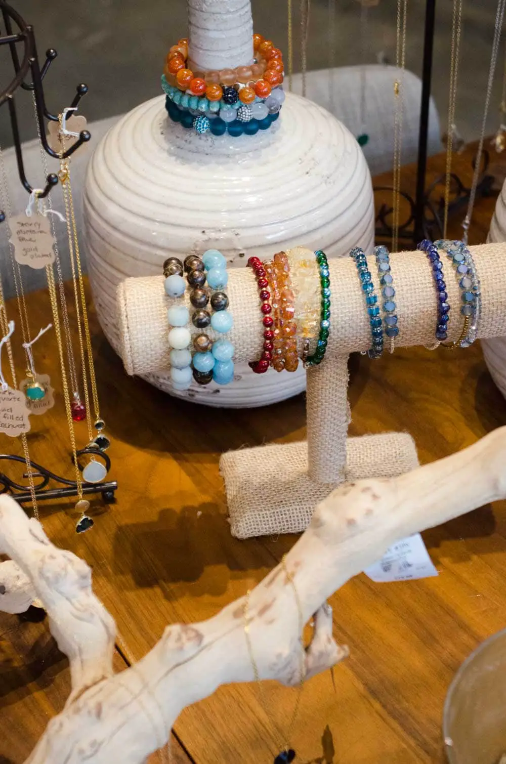 Green End Designs jewelry at West Elm Local Pop-Up