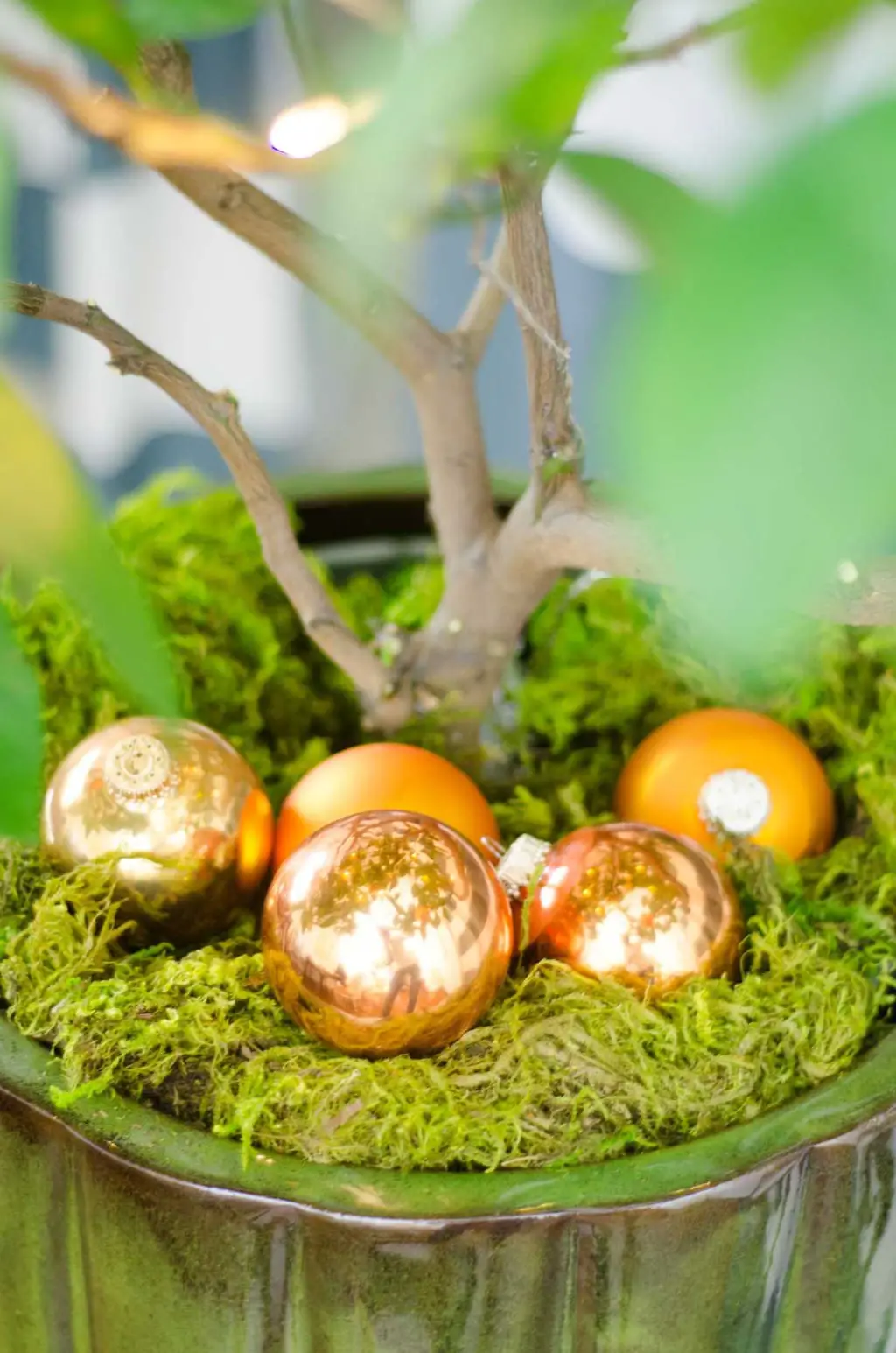 Citrus Christmas tree, holiday decor ideas on @thouswellblog