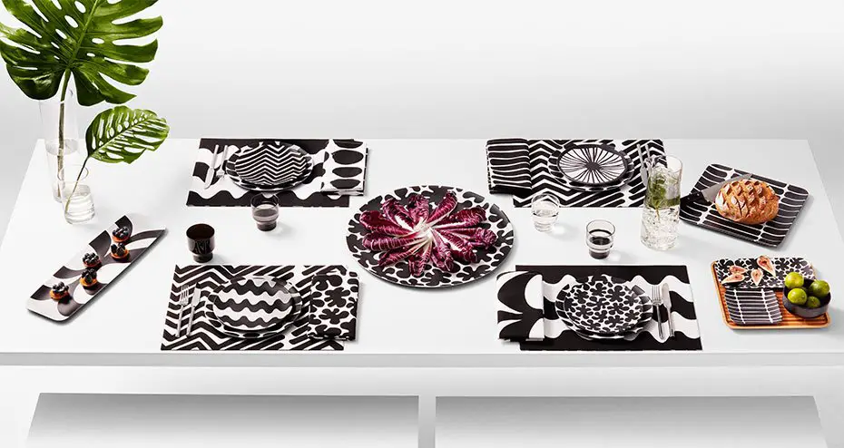 Marimekko for Target table and dinnerware collection via @thouswellblog