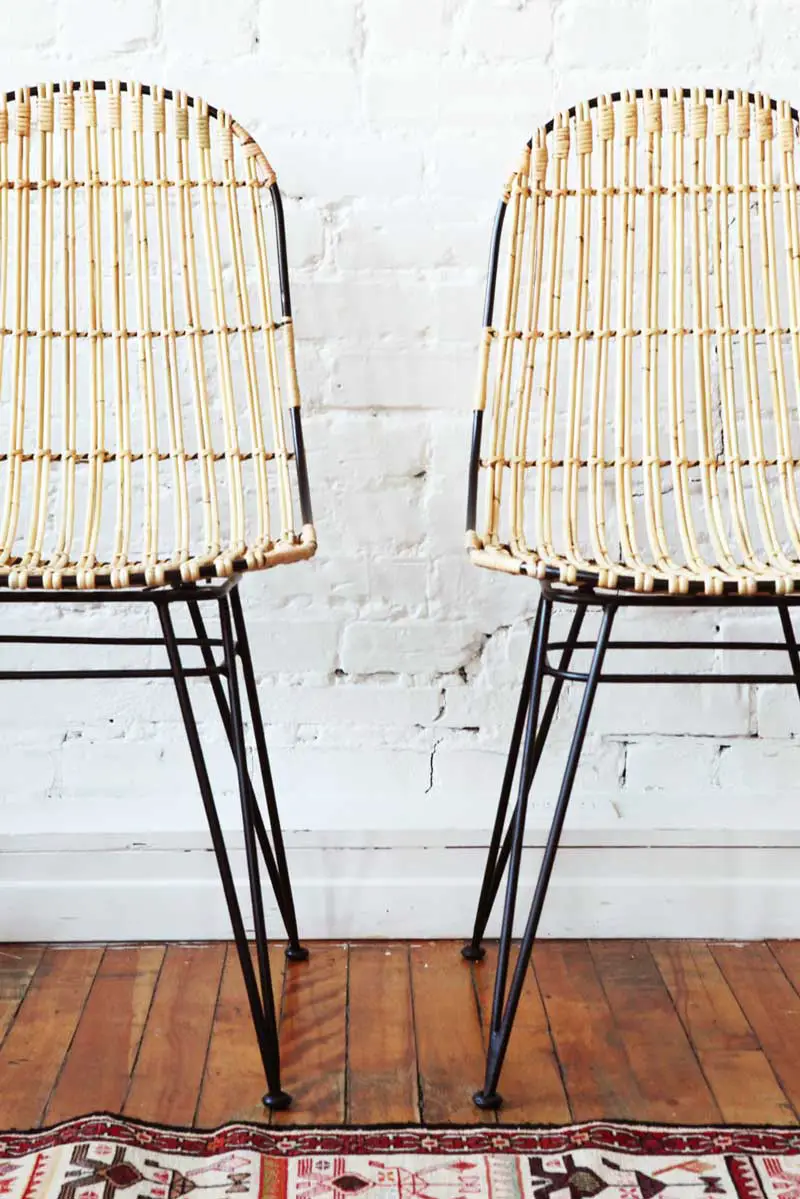 Lilo rattan dining chair from Furniture Maison on @thouswellblog
