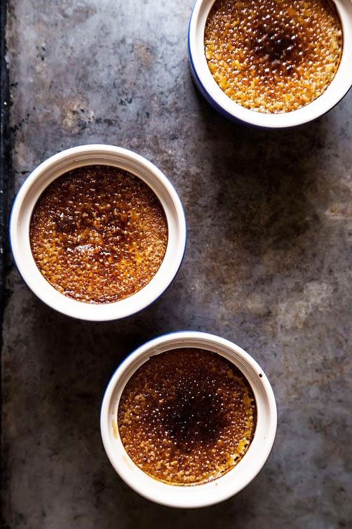 Salted pumpkin brulee via Food52 on Thou Swell