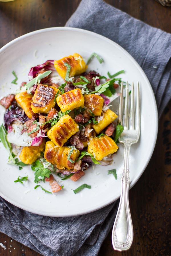 Pumpkin ricotta gnocchi via Bojon Gourmet on Thou Swell