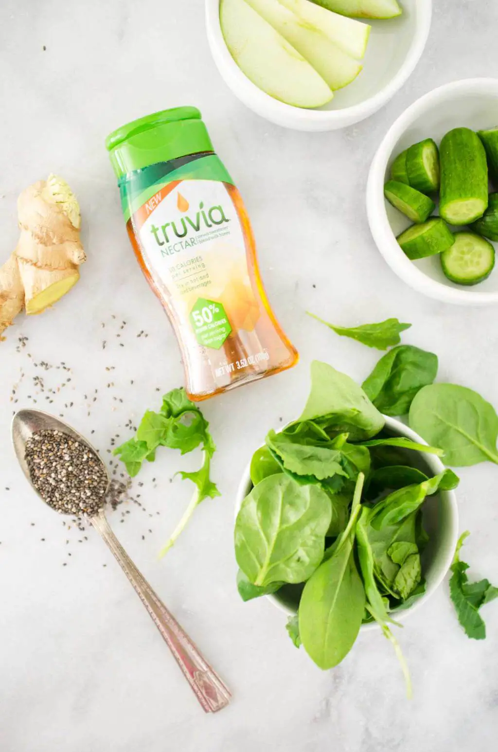 Smoothie combinations with Truvia nectar via @thouswellblog