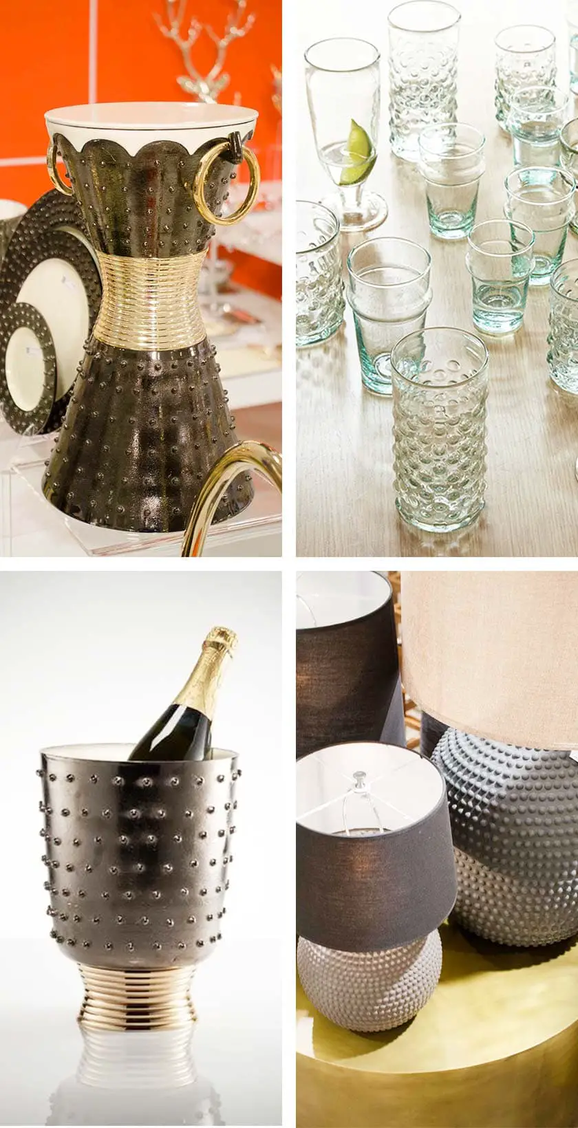 Hobnail design trend from AmericasMart on Thou Swell @thouswellblog