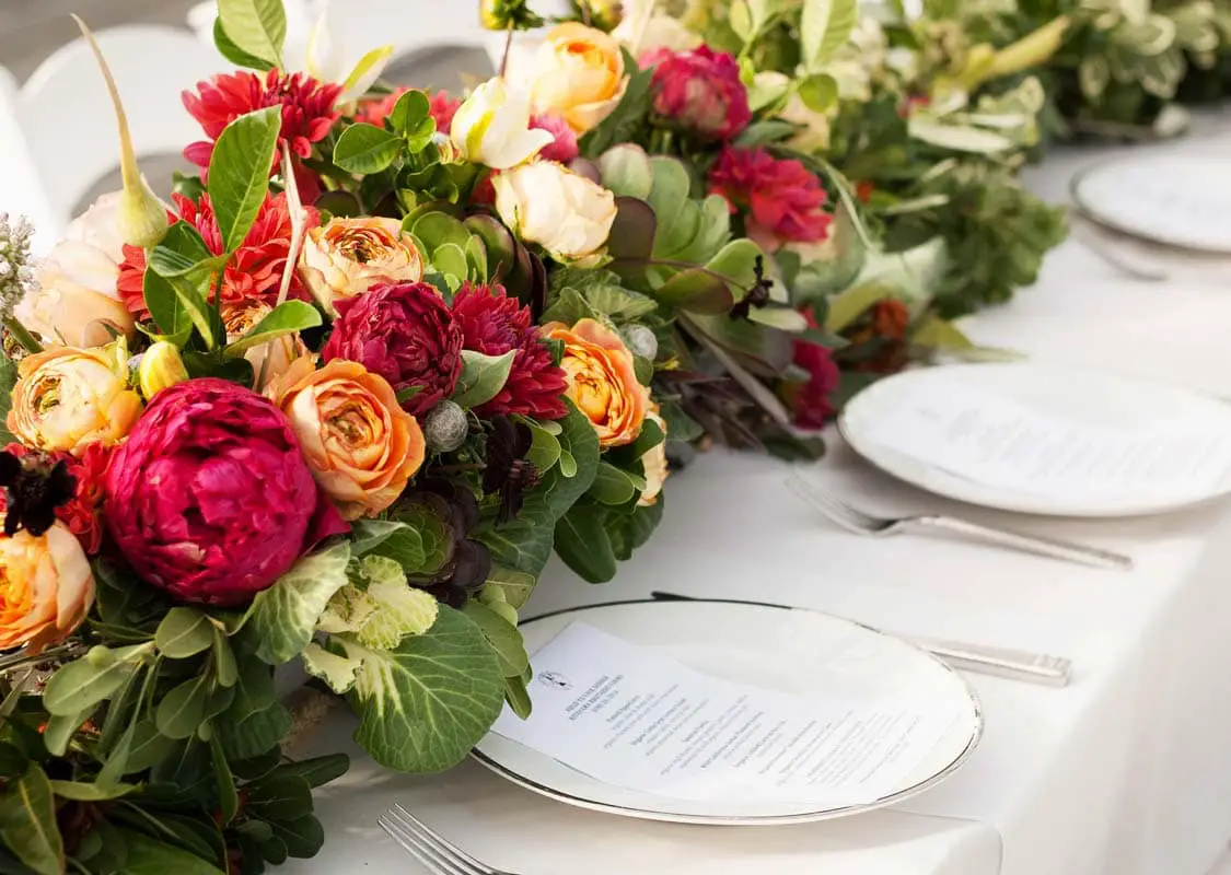 Field to Vase dinner party tour with American Grown Flowers on Thou Swell @thouswellblog