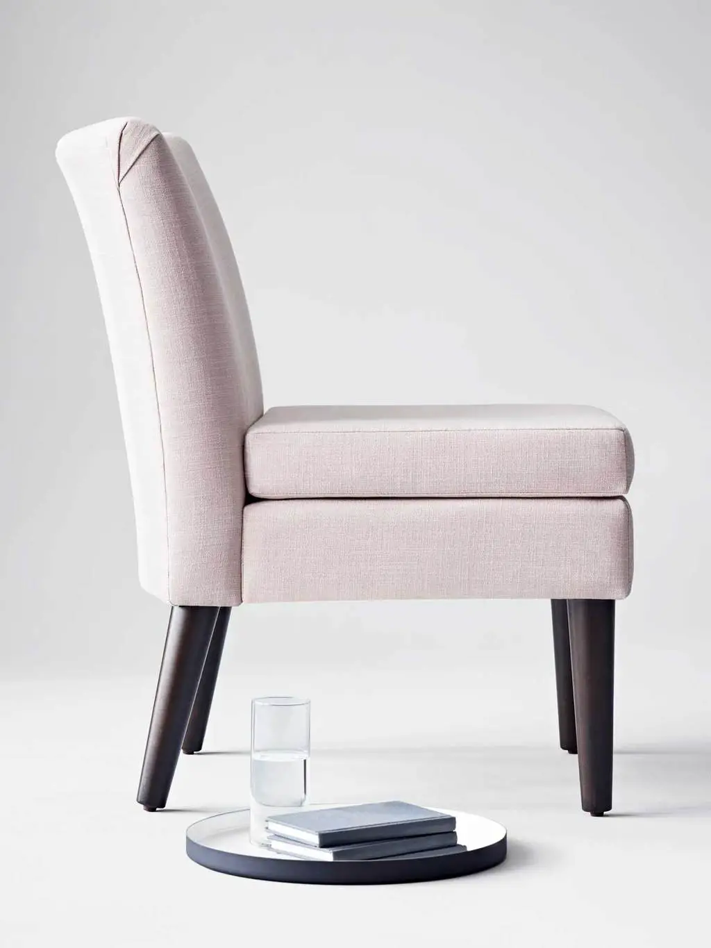 Blush slipper chair from Project 62 on Thou Swell @thouswellblog