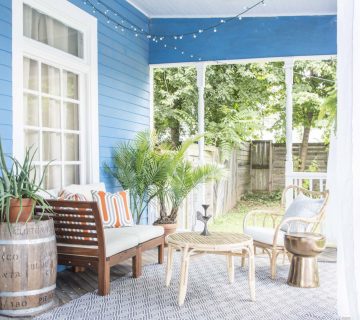 Tye Street Project porch makeover reveal on Thou Swell @thouswellblog