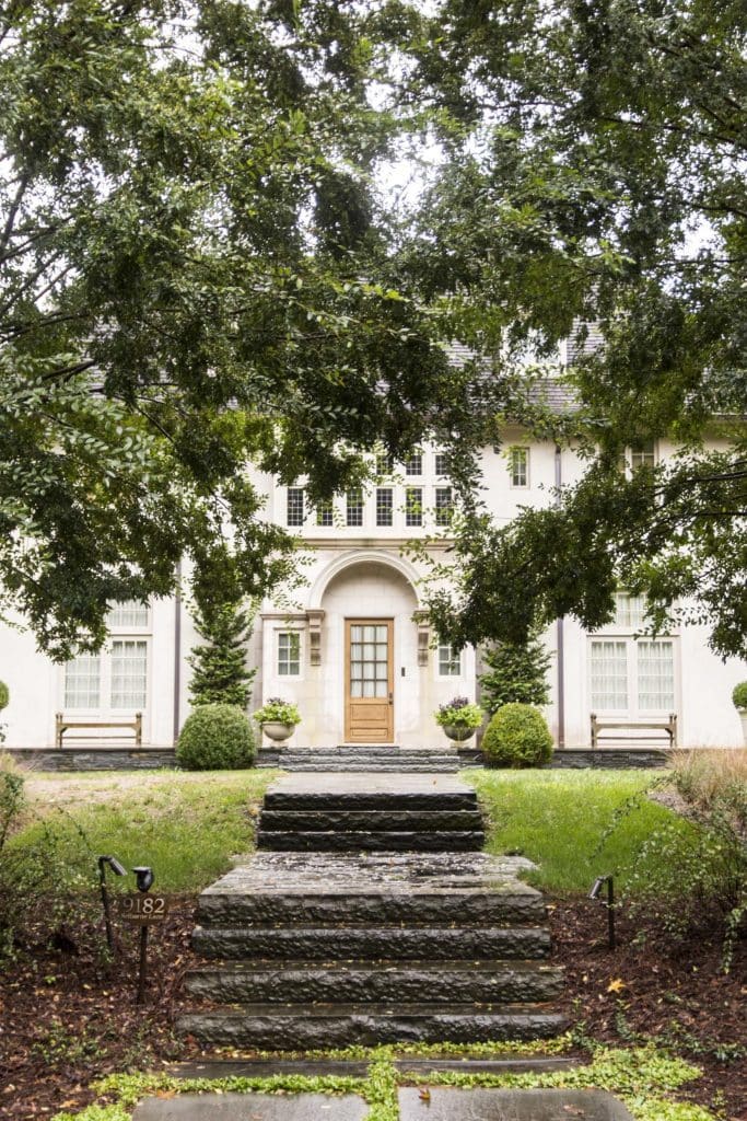 French-style manor home in Serenbe, Georgia on Thou Swell @thouswellblog