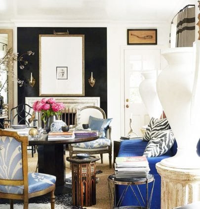 SWELL SHOPPING: BIRMINGHAM LIVING ROOM 5 Andrew Brown's layered living room in Birmingham on Thou Swell @thouswellblog