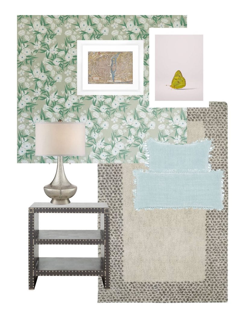 Corell Apartment Design - Nina's Bedroom Board