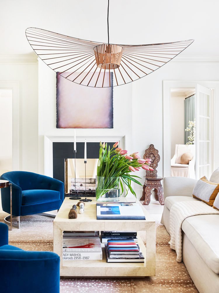 Fresh Atlanta living room designed by Meredith McBrearty on Thou Swell @thouswellblog