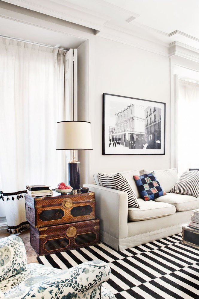 Eclectic Spanish apartment tour via Thou Swell @thouswellblog