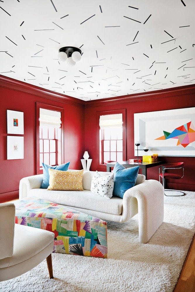 inside a color-filled home outside of Atlanta on Thou Swell @thouswellblog