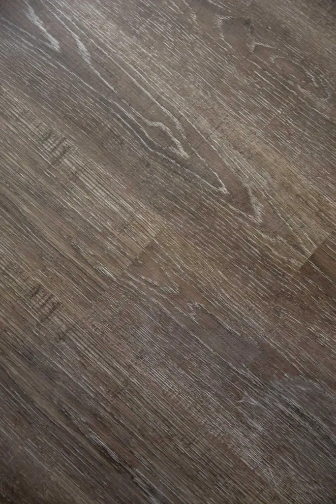 Floor & Decor luxury vinyl plank flooring with Duralux weathered charcoal on Thou Swell @thouswellblog