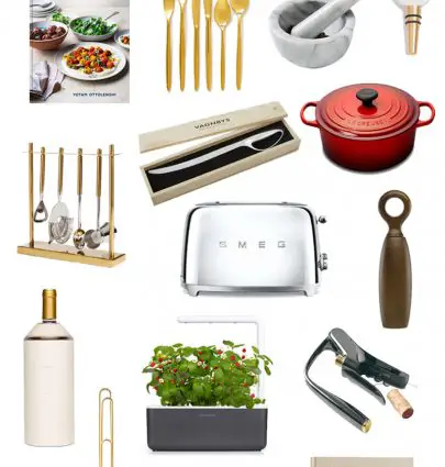 Cook gift ideas, chef gifts, kitchen essentials, cookware, gift guide on Thou Swell