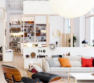 ICFF home design furniture showroom on Thou Swell #furnituremarket #furnituredesign #showroom