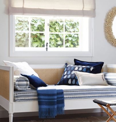 RATTAN CANE FURNITURE TO CRUSH ON 1 Rattan wicker caned daybed on Thou Swell, caned furniture roundup #canedfurniture #wickerfurniture #rattanfurniture