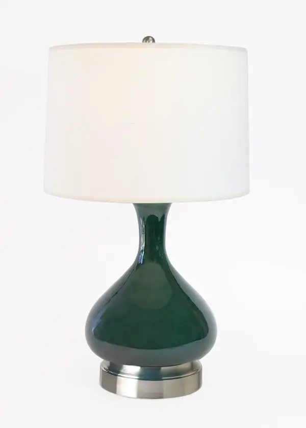 Modern Lantern Bartlett Cordless Lamp on Thou Swell #cordlesslamp #tablelamp
