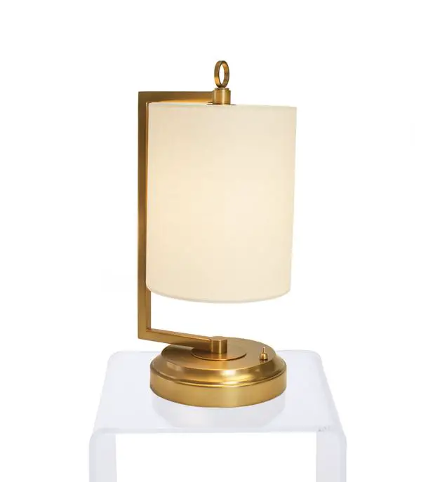 Modern Lantern Jynn Cordless Table Lamp on Thou Swell #cordlesslamp #tablelamp