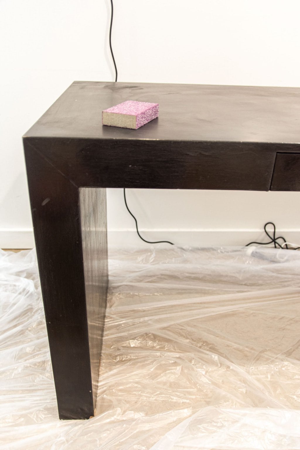 How to Paint Dark Furniture with KILZ Primer Thou Swell