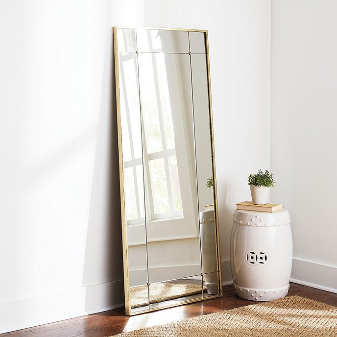 Gracie gold floor mirror from Ballard Designs on Thou Swell