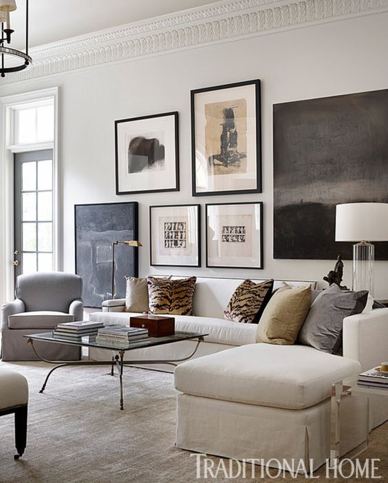 Living room by Robert Brown, neutral home decor inspiration on Thou Swell #livingroom #homedecor #homedecorinspiration #decor #decorating #interiordesign