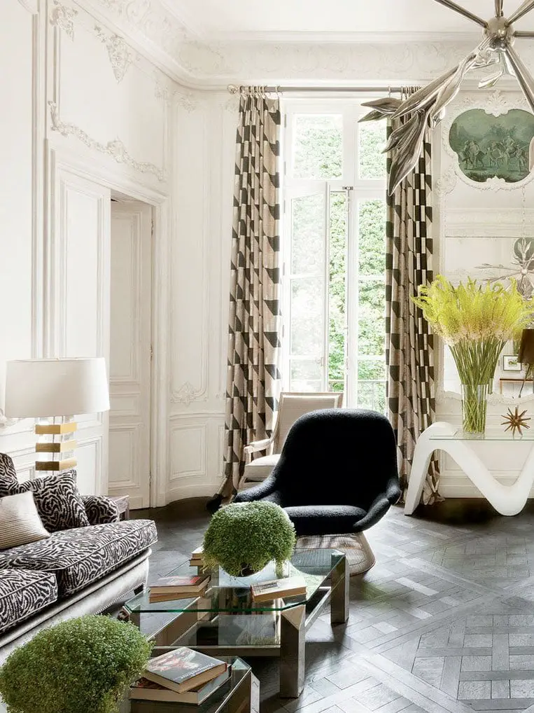Lauren Santo Domingo's Paris apartment with classic French interior design on Thou Swell