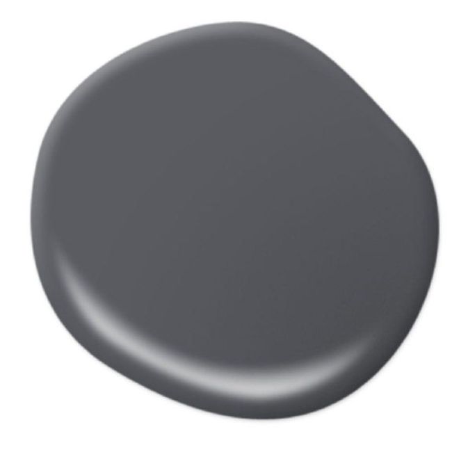 Behr Pencil Point dark grey, gunmetal grey, warm grey paint color