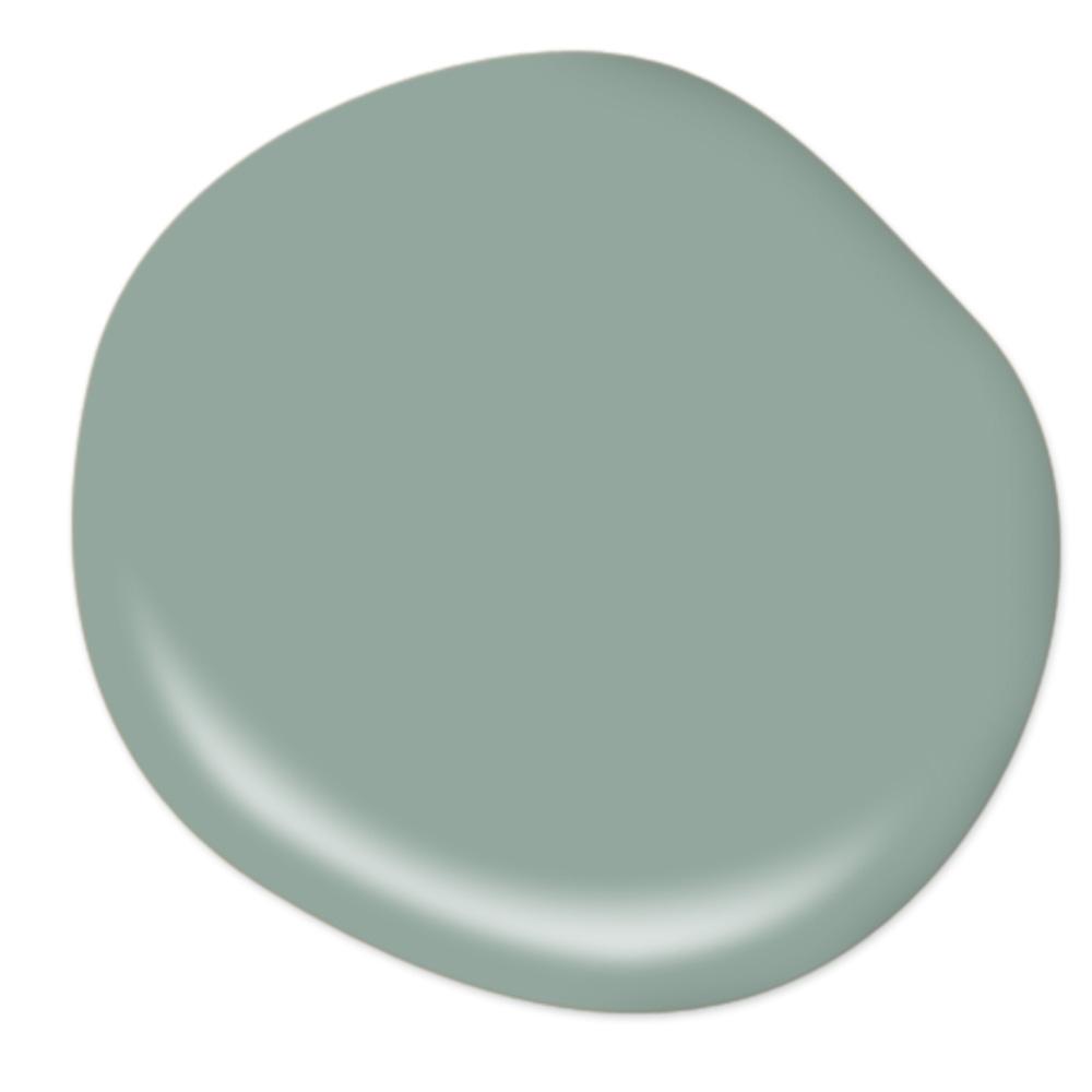 Behr Lotus Leaf light sage green paint color on Thou Swell popular paint guide