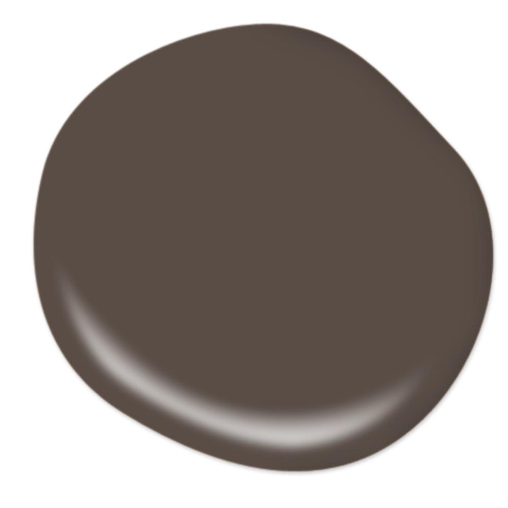 Behr Dark Truffle, best chocolate brown wall paint color, paint color ideas on Thou Swell #darktruffle #behrpaint #paintcolors #wallpaint #paintideas #brownpaint