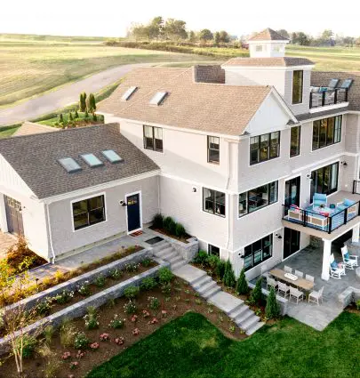 HGTV Dream Home 2021 by Brian Patrick Flynn with Belgard outdoor living in Newport, Rhode Island on Thou Swell #hgtv #dreamhome #homedesign #homedecorideas #outdoordesign #belgard