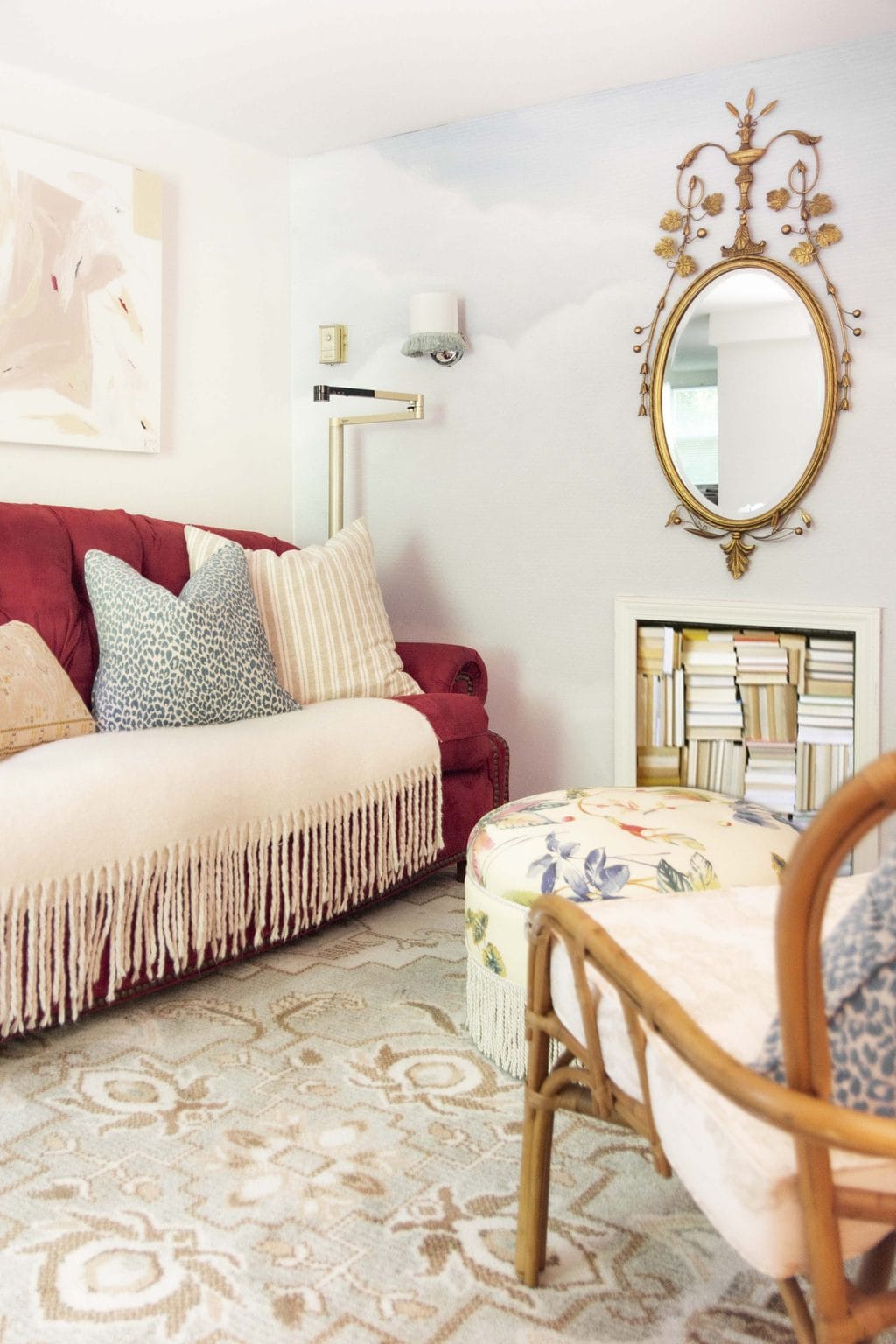 TERRACE DRIVE PROJECT: FINAL BEFORE & AFTER APARTMENT TOUR 7 Terrace Drive Project - colorful apartment tour, rental decor, home decor ideas, eclectic home tour on Thou Swell #apartmentdecor #eclectichometour #eclecticdecor #decor #decorating #homedesign