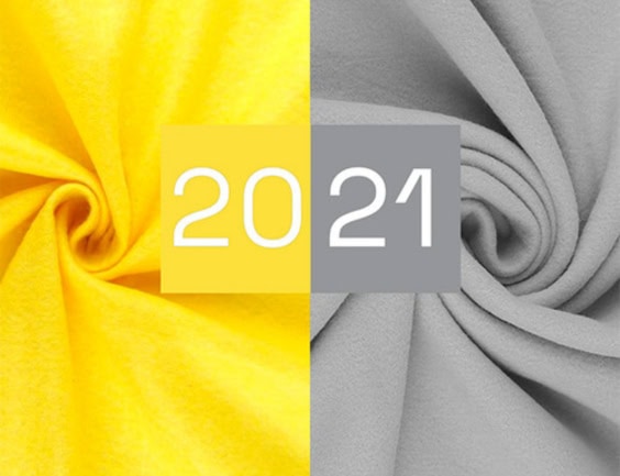 Ultimate gray and illuminating color trend 2021 by Pantone