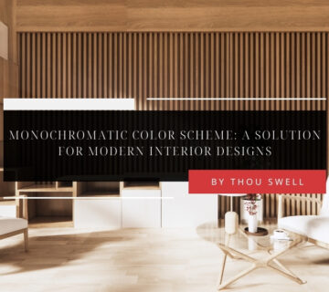 Monochromatic Color Scheme: A Solution for Modern Interior Designs 1